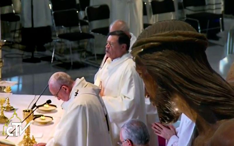 Fotos: Así fue la Misa del Papa Francisco en la Basílica de Guadalupe