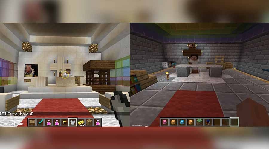 9 interesantes Templos Católicos construidos en Minecraft