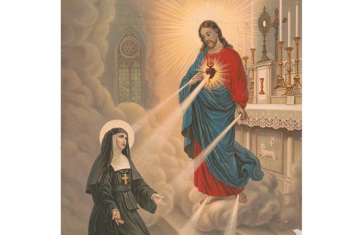 Los 4 mensajes místicos de Jesús Santa Margarita María Alacoque