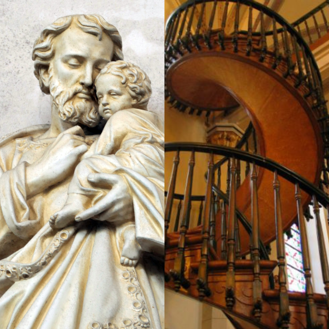 ¿Construyó San José esta milagrosa escalera? Esta es la sorprendente leyenda