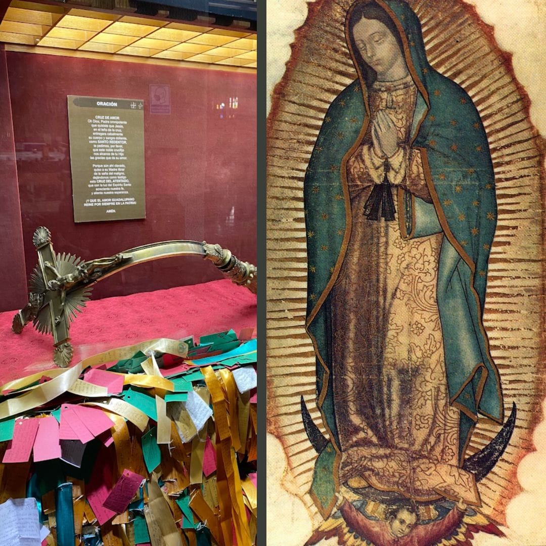 El milagro de la cruz: cómo la Tilma de la Virgen de Guadalupe sobrevivió a una explosión