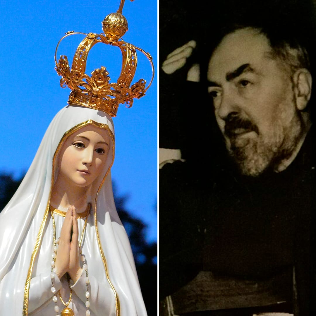 El milagro de la Virgen de Fátima que curo al Padre Pío.