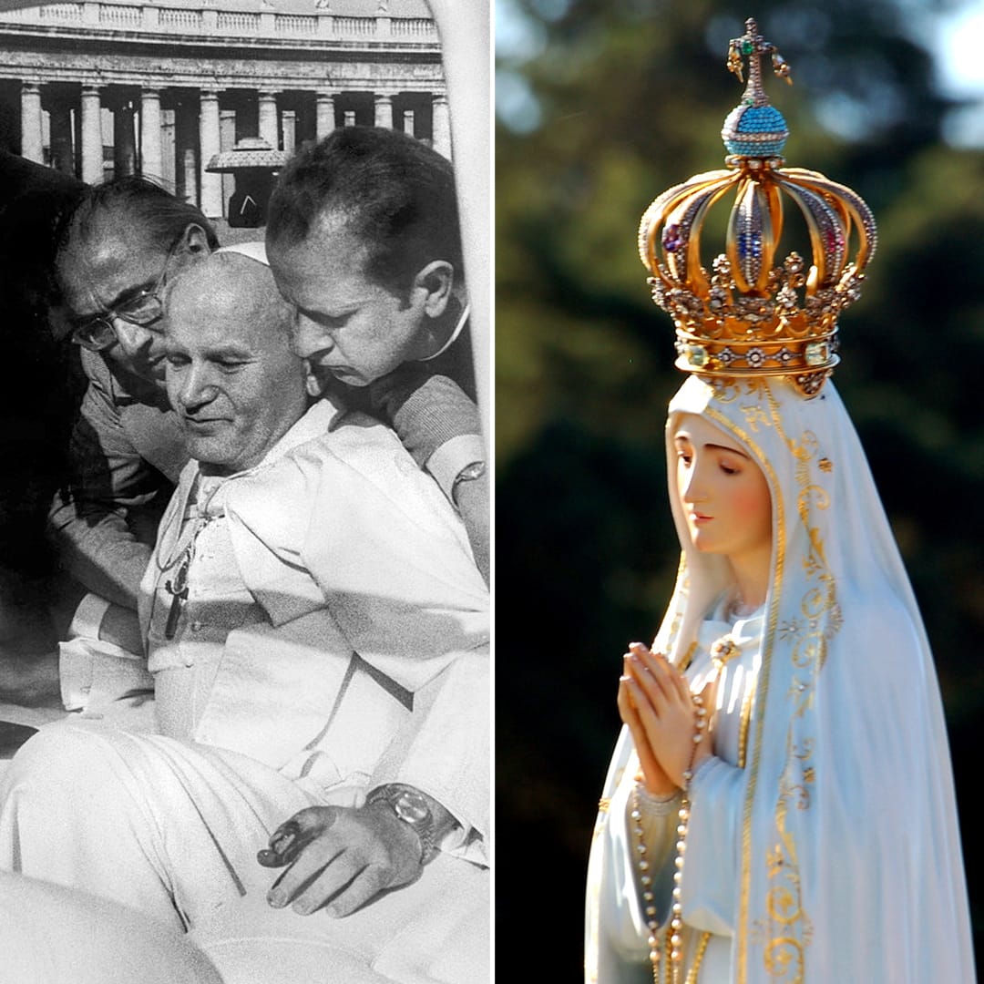 ¿Sabías que en la corona de la Virgen de Fátima hay una bala?