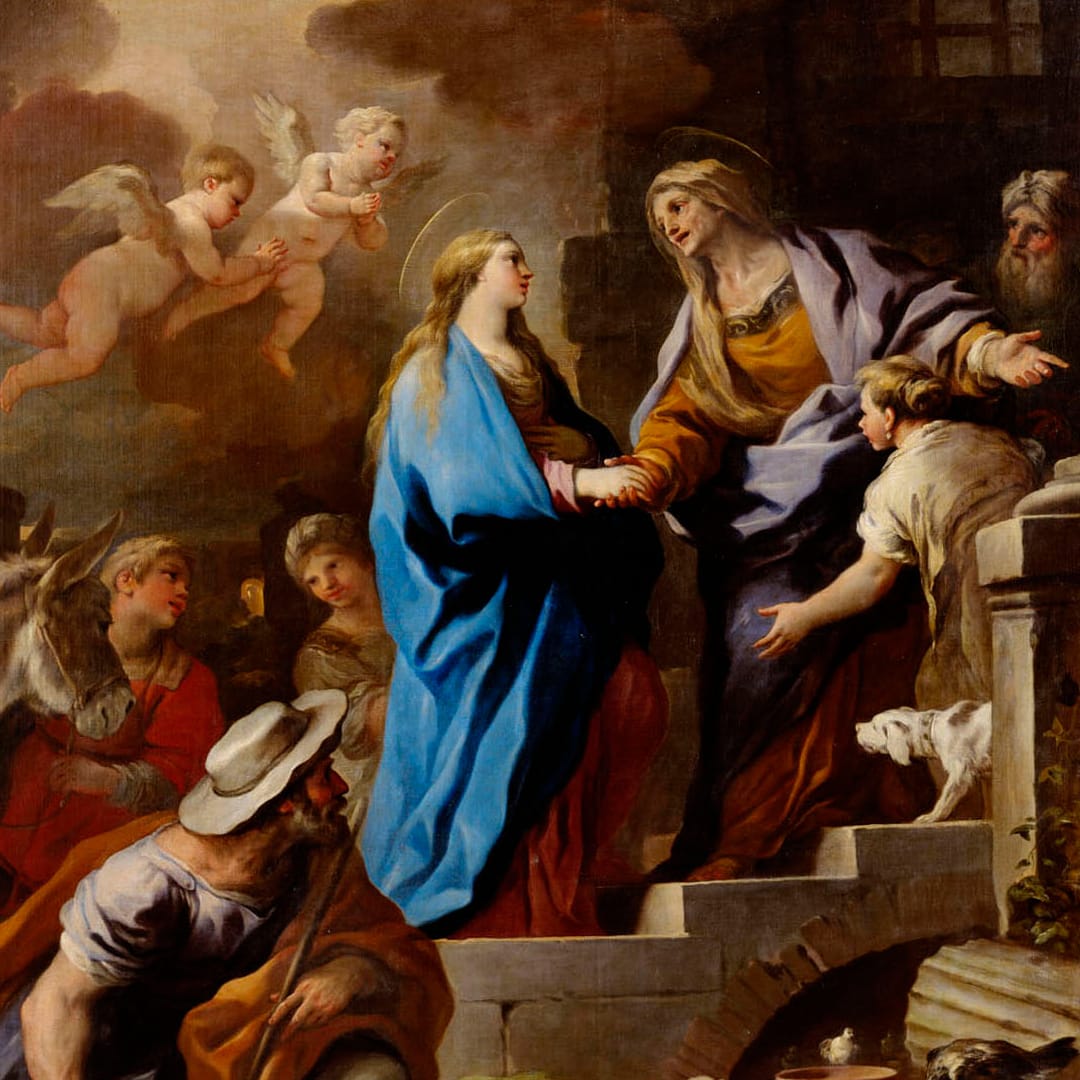 la Visitación de la Virgen, Virgen María, Prima Isabel