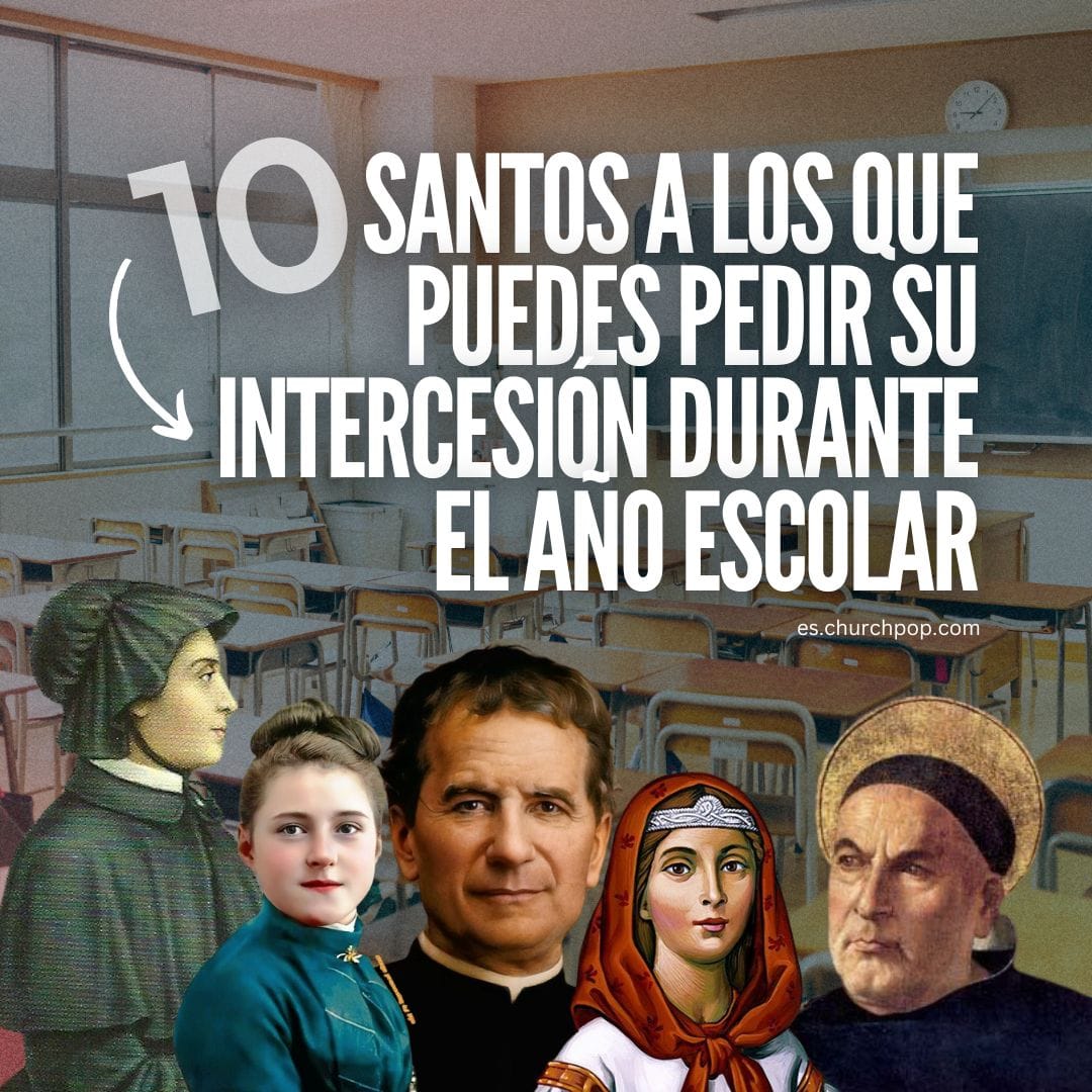 regreso al colegio, estudios, santos patronos de los estudiantes