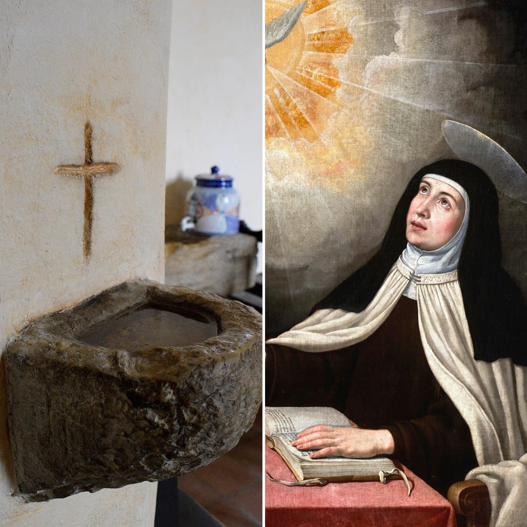 La experiencia demoníaca de Santa Teresa de Ávila que prueba el poder del Agua Bendita