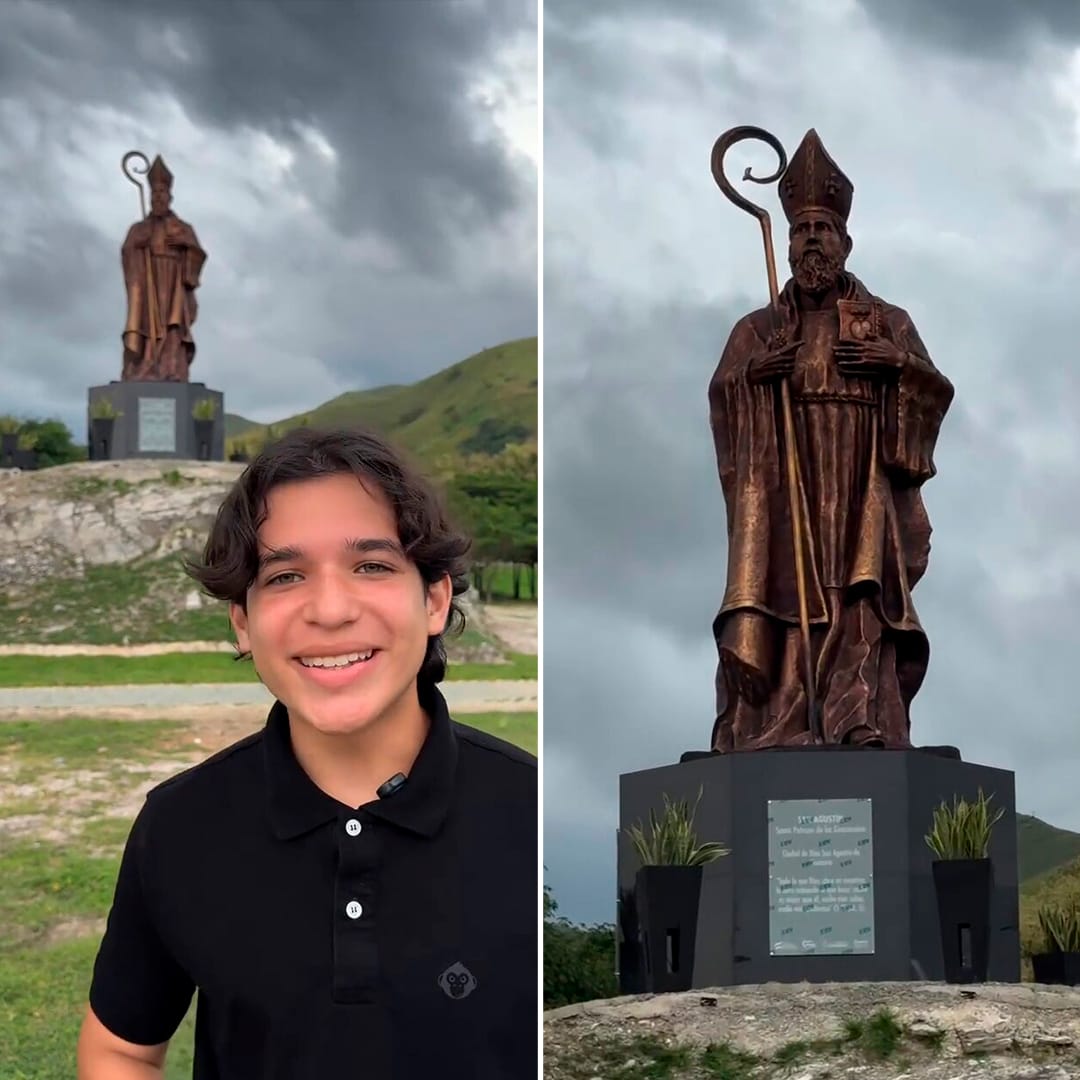 San agustín, el taller de josue, josue benjamin, record guinness, escultura más grande del mundo