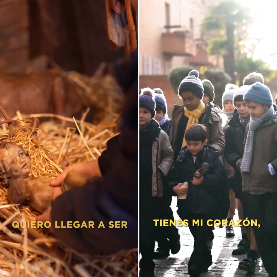 villancico, viral católico, niños cantando, villancico de niños, coro de niños