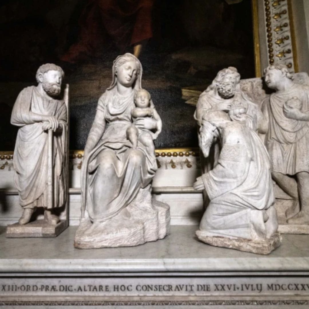 Estas son las figuras que se conservan del primer pesebre de la historia
