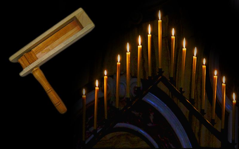 ¿Matracas litúrgicas? Esta ruidosa tradición de Semana Santa te dejará asombrado