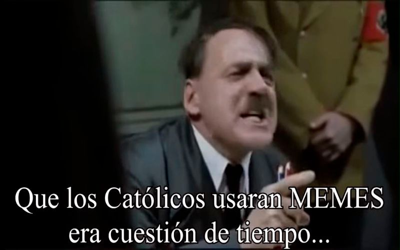 VIDEO: Hitler se entera de los Memes Católicos