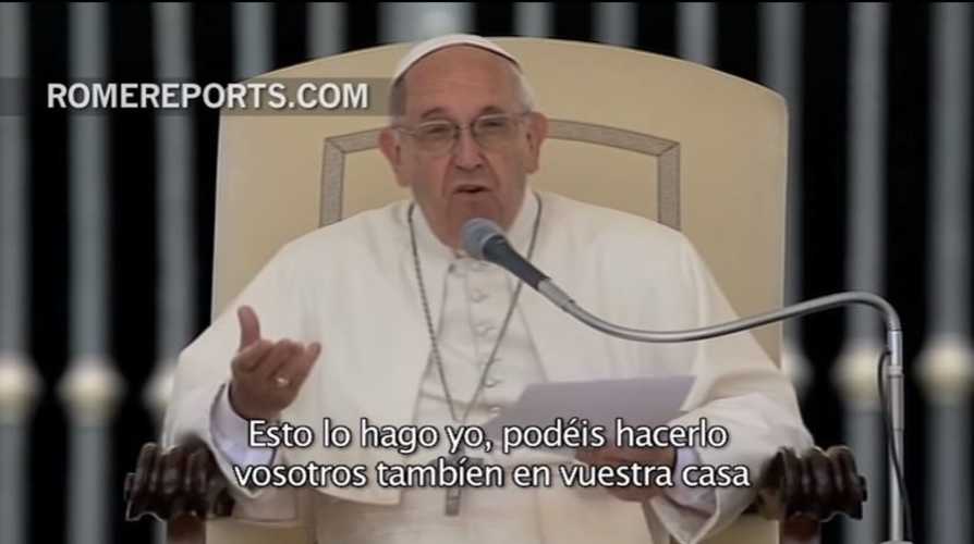 El Papa Francisco revela la oración que reza cada noche antes de dormir