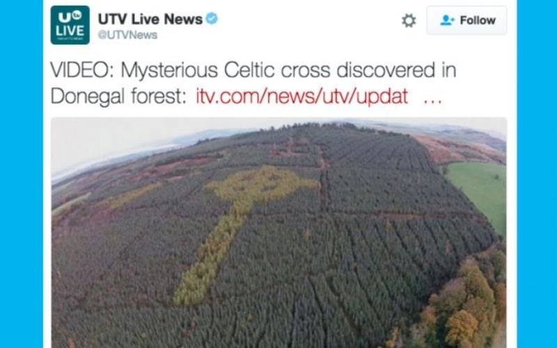 El misterio de la Cruz celta gigante descubierta en un bosque de Irlanda