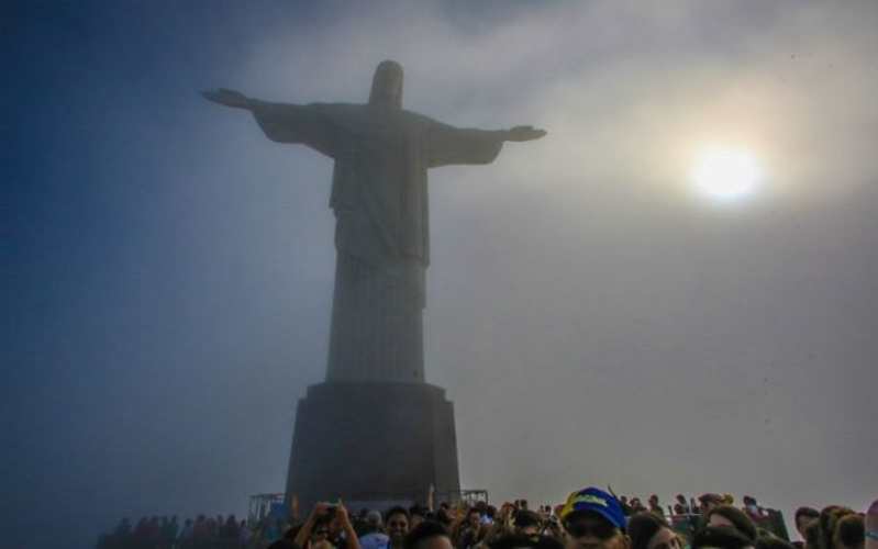 14 hermosas fotos del Cristo Redentor en Brasil