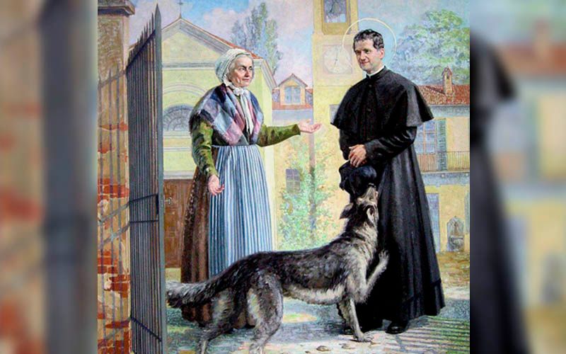 La curiosa historia del Perro que le salvó la vida a Don Bosco