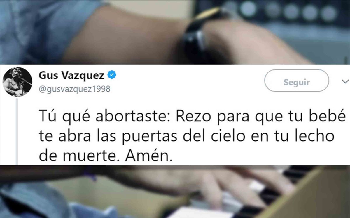 Músico mexicano es atacado en Twitter por dar un mensaje pro-vida