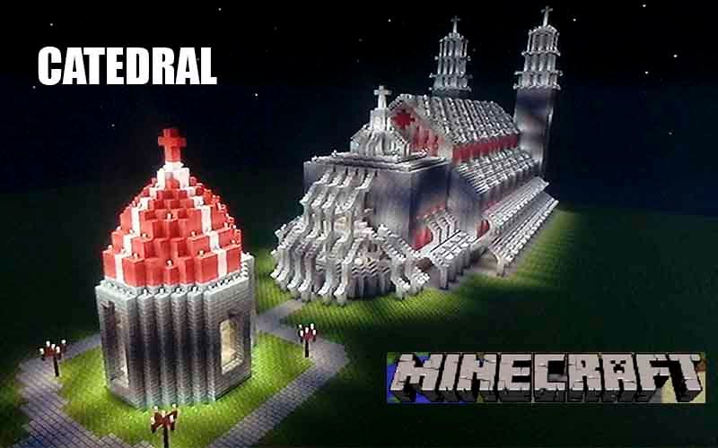 Fotos: Conoce la más impresionante Catedral creada en Minecraft
