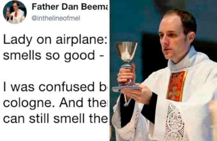 ¿Por qué este sacerdote huele tan bien? No es su colonia, explica en una historia hilarante.