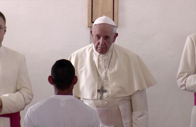 “Me gustó esa confesión tuya”: Palabras del Papa Francisco a un recluso panameño