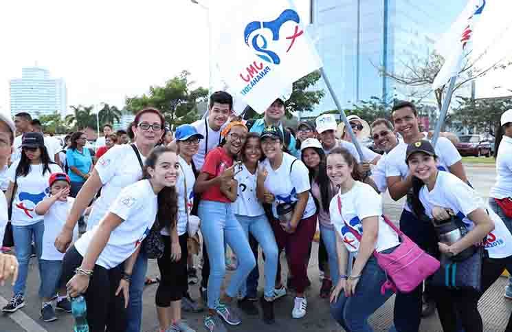 JMJ Panamá 2019: Sorprenden a peregrinos con espectacular bienvenida