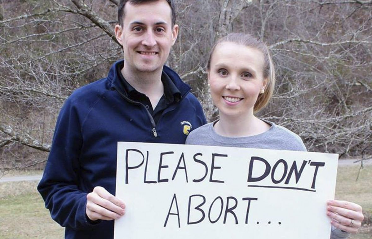 El pedido de esta pareja en Facebook salvó a docenas de bebés del aborto