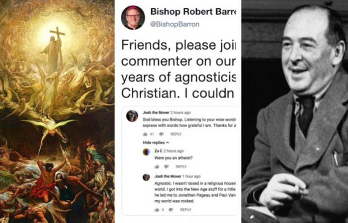 Youtuber se convierte al cristianismo gracias a un Obispo y al escritor de Narnia