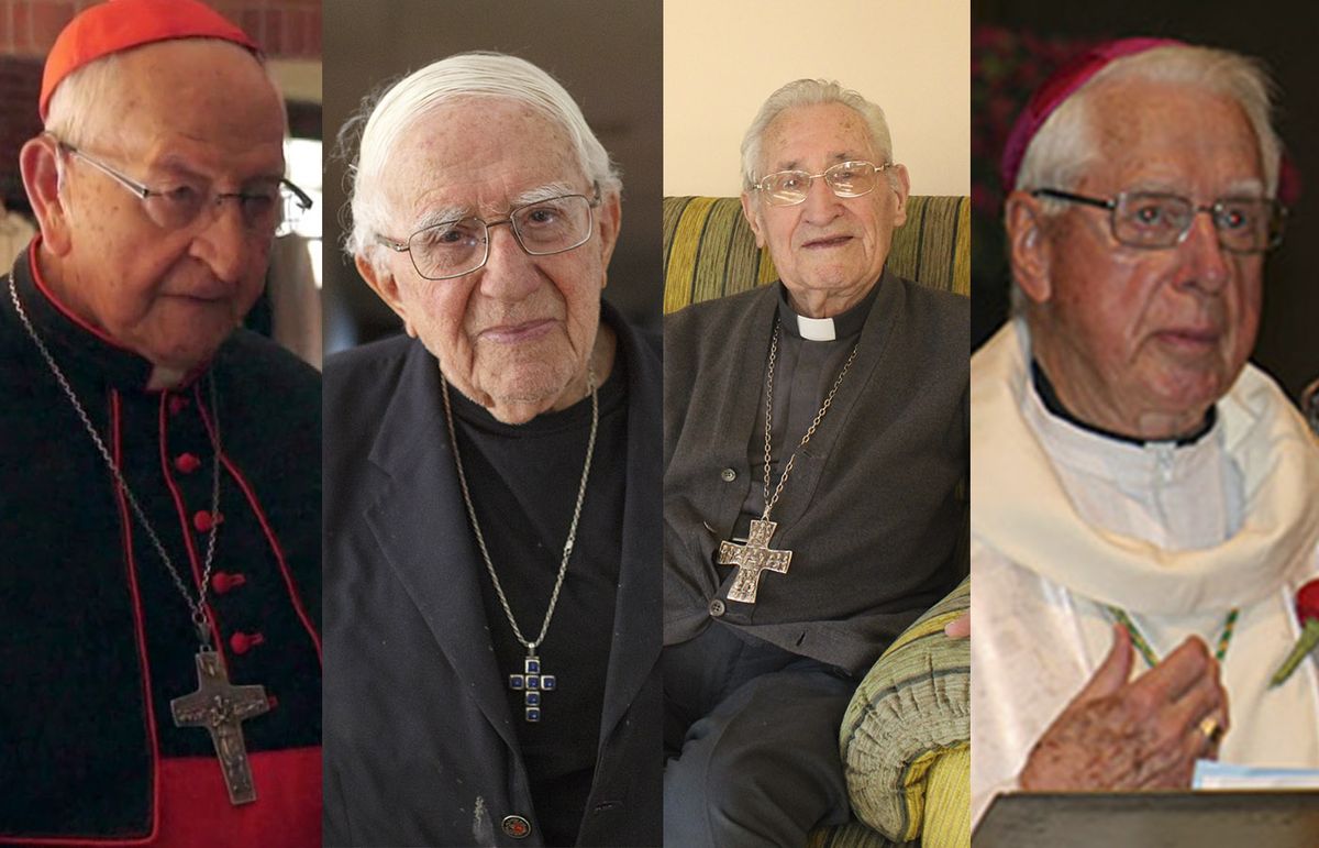 Los 4 obispos más viejos de la Iglesia dan testimonio de fidelidad