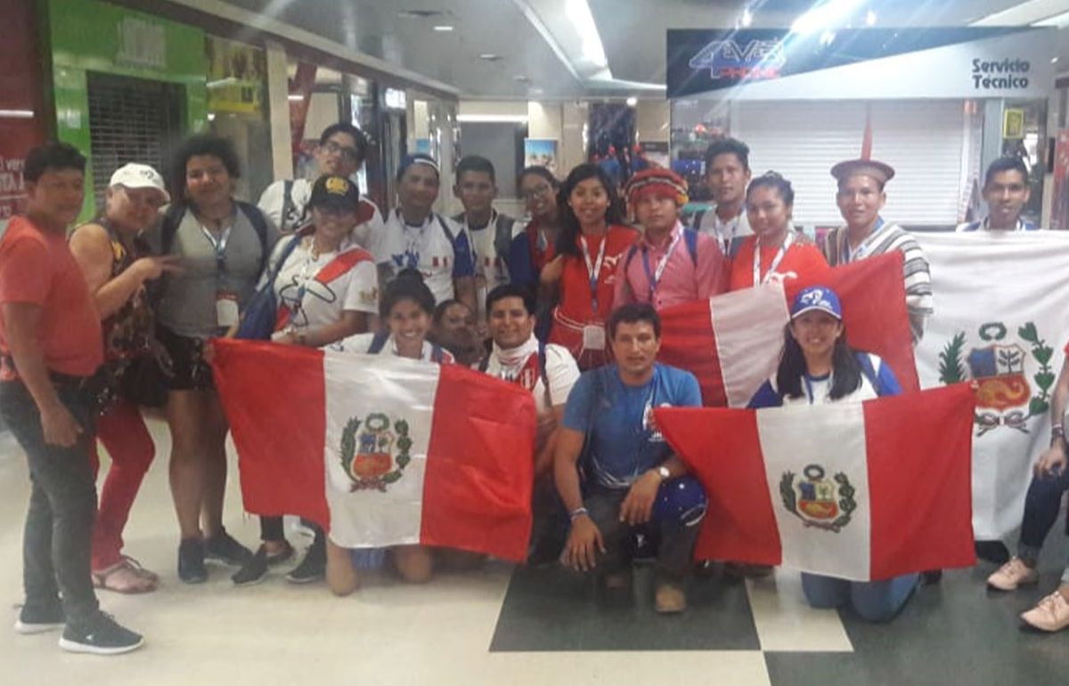 Estos jóvenes de la amazonía lograron participar de la JMJ Panamá gracias a la Iglesia