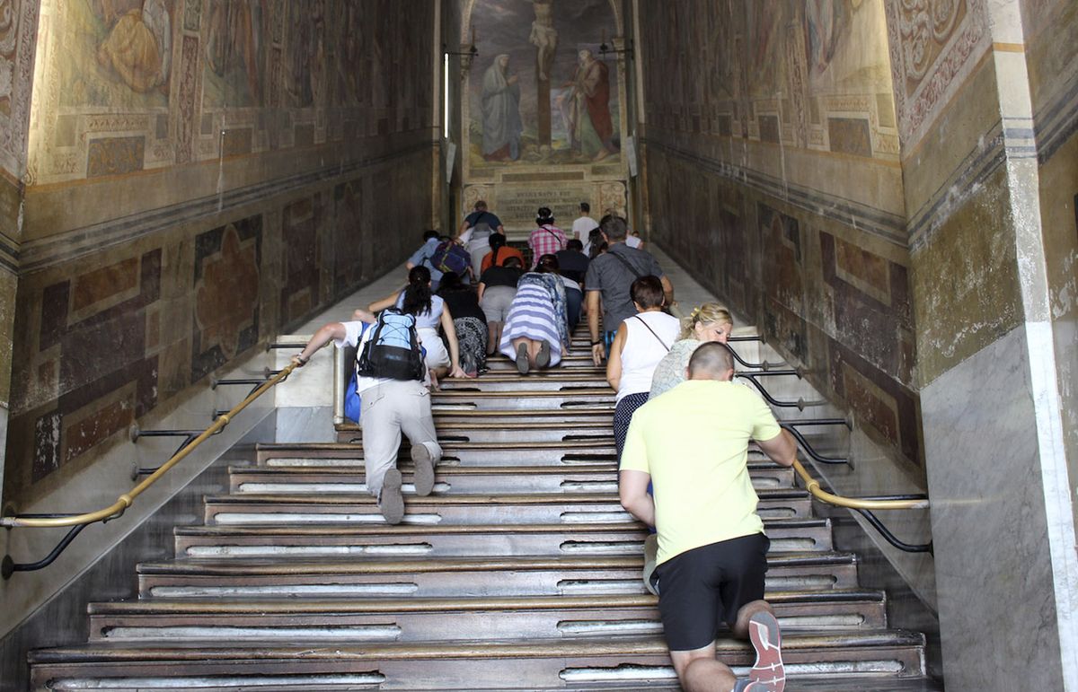 Las Escaleras Sagradas estarán abiertas al público solo por 40 días