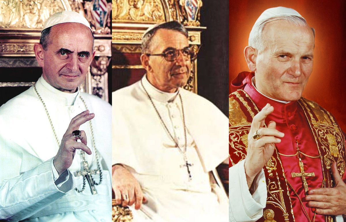 ¿Sabías que hubo un año en que la Iglesia tuvo 3 Papas seguidos?