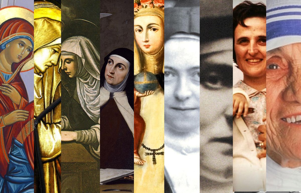Estas fueron 9 santas de gran influencia en la Iglesia y en el mundo