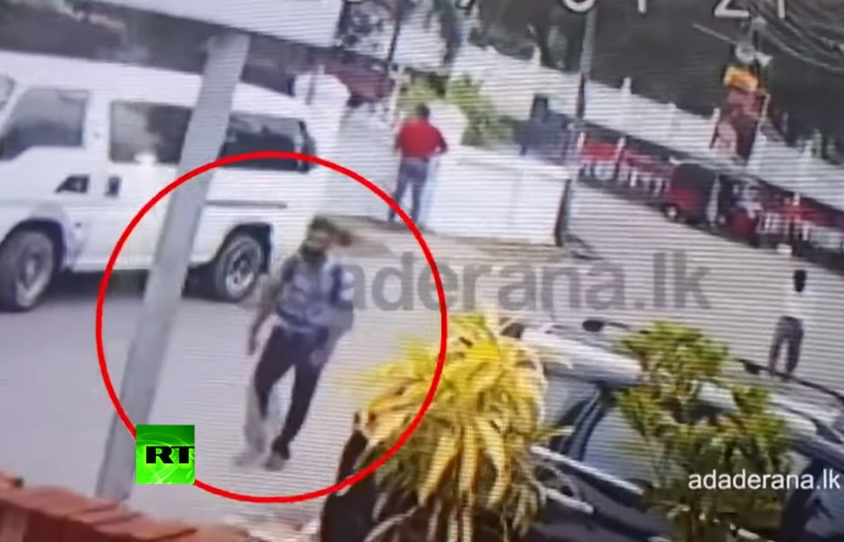 Atentado en Sri Lanka: Uno de los terroristas responsable es captado en video