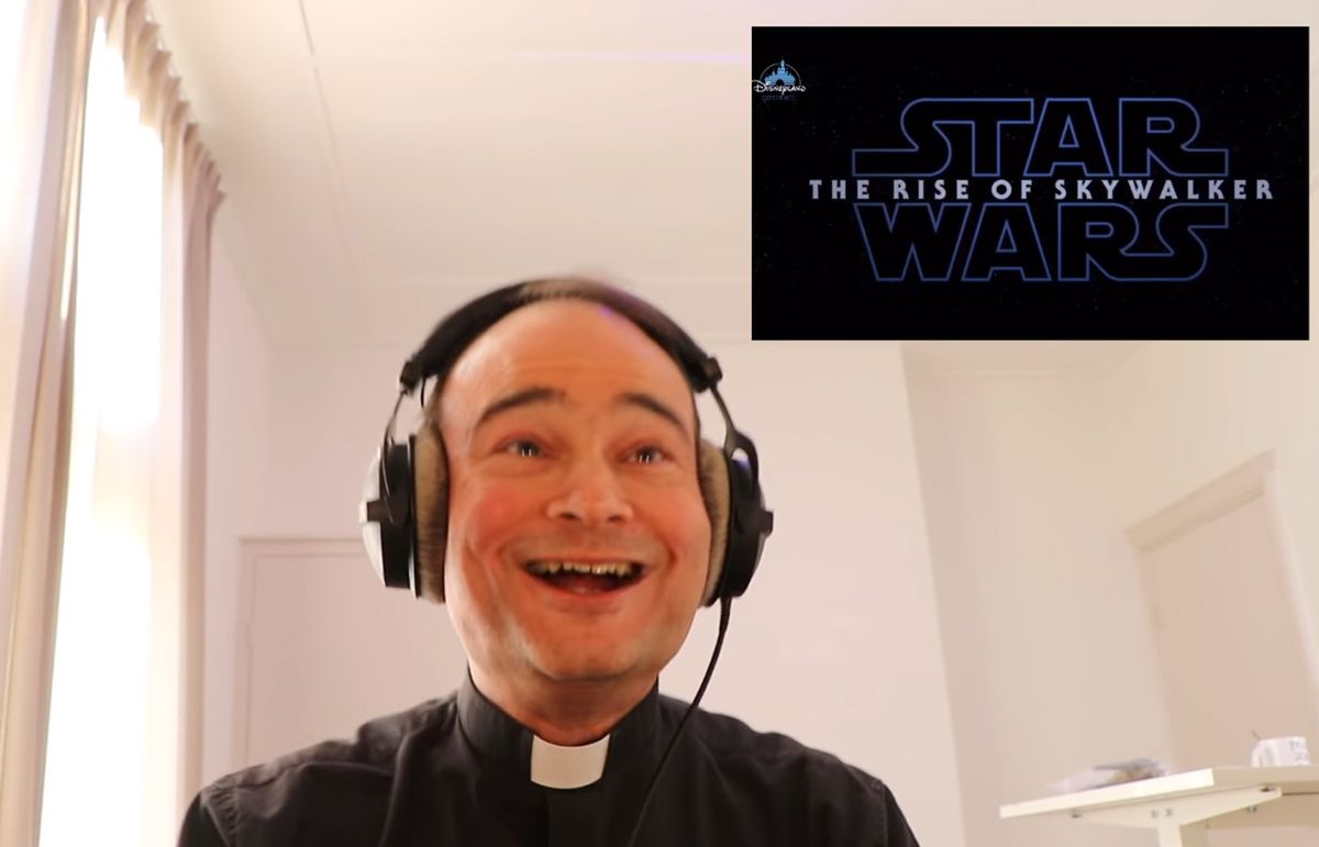 La sorpresa de este sacerdote al ver el nuevo trailer de Star Wars