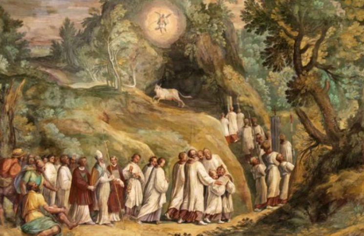 La milagrosa aparición de San Miguel Arcángel y su poderosa petición