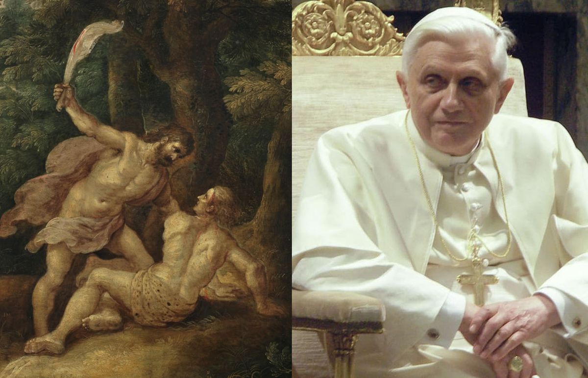 ¿Quiénes son los opuestos de Caín y Abel según Benedicto XVI?