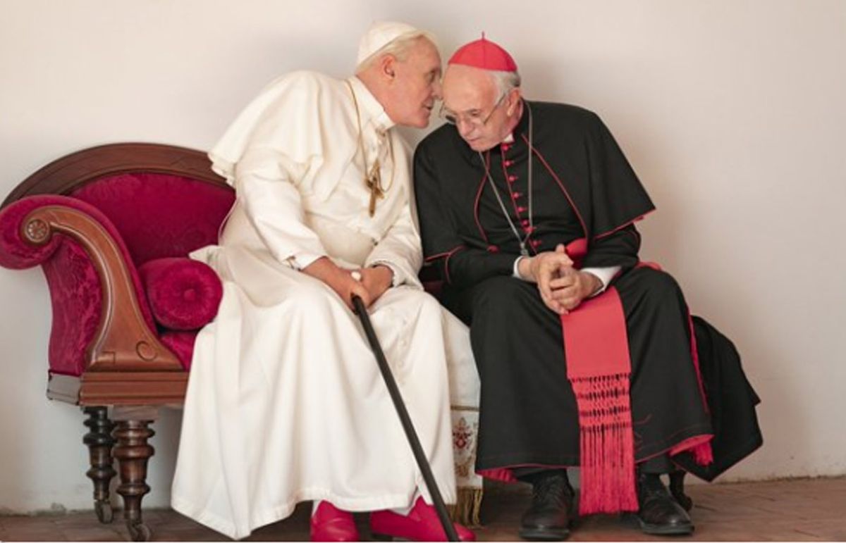 “The Two Popes”: película sobre la transición entre Benedicto XVI y Francisco