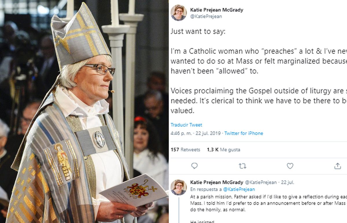 “No necesito collarín, solo Gracia”: opinó escritora católica sobre rol de mujeres en la Misa