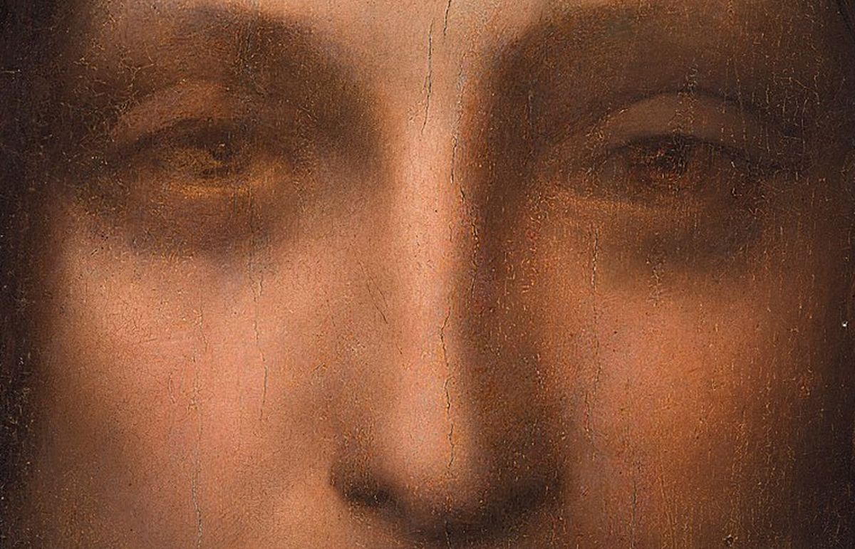 Este es el retrato de Jesús que el famoso artista Leonardo Da Vinci pintó