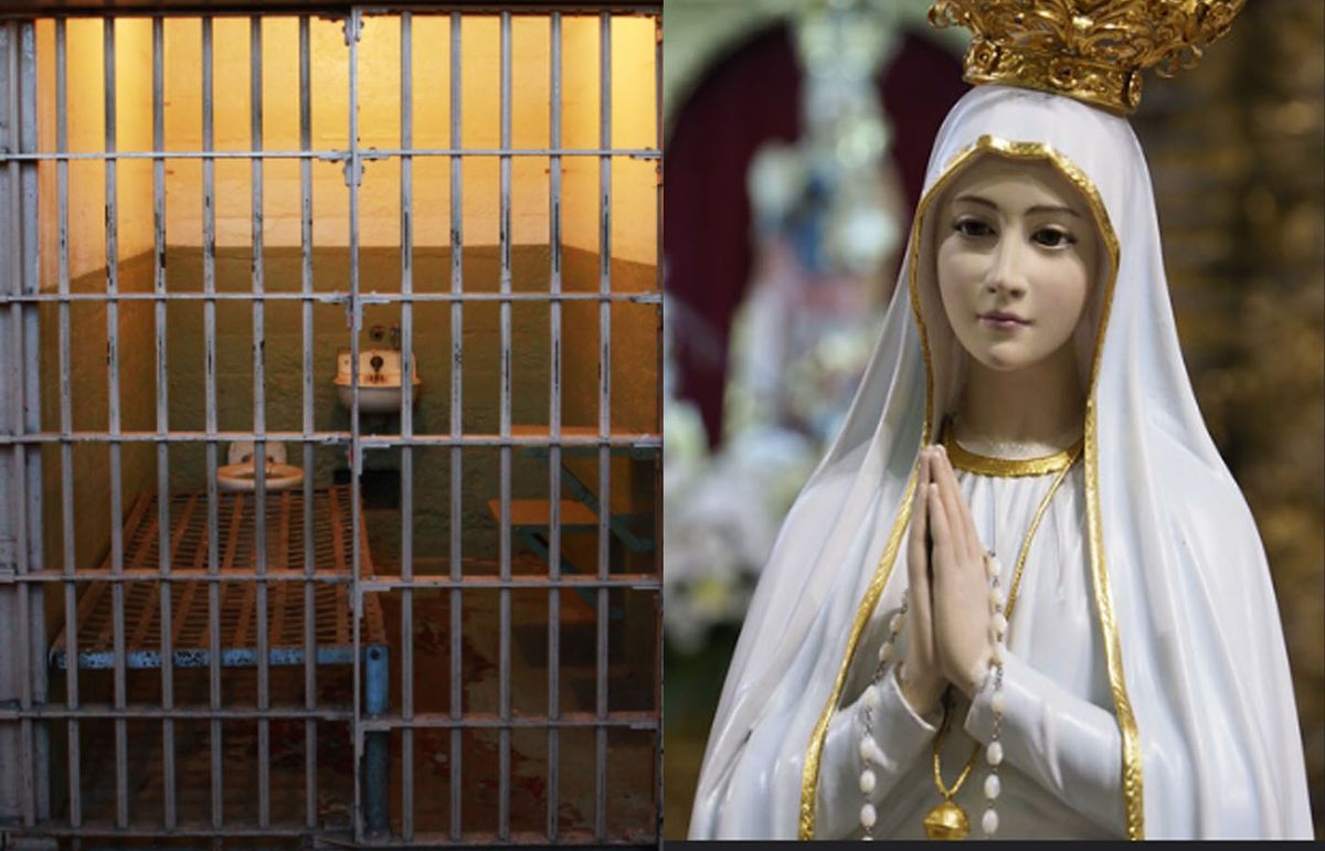 Virgen de Fátima visitó una cárcel en Argentina y así reaccionaron los presos