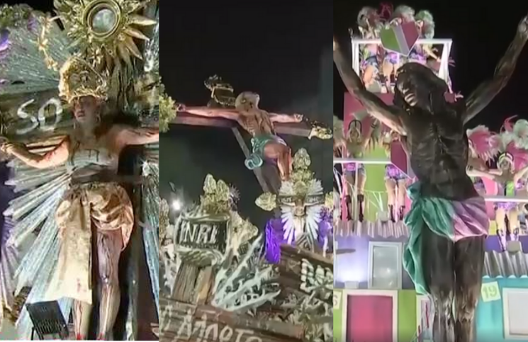 Blasfemo desfile en el Carnaval de Río de Janeiro genera repudio de los católicos