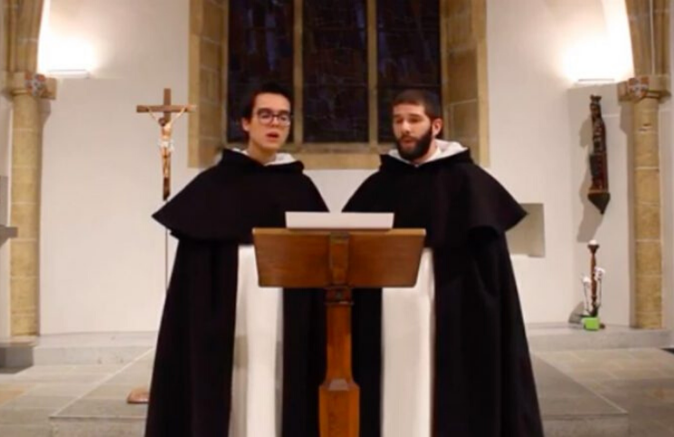 Seminaristas dominicos enseñan a cantar gregoriano a través de su canal de Youtube