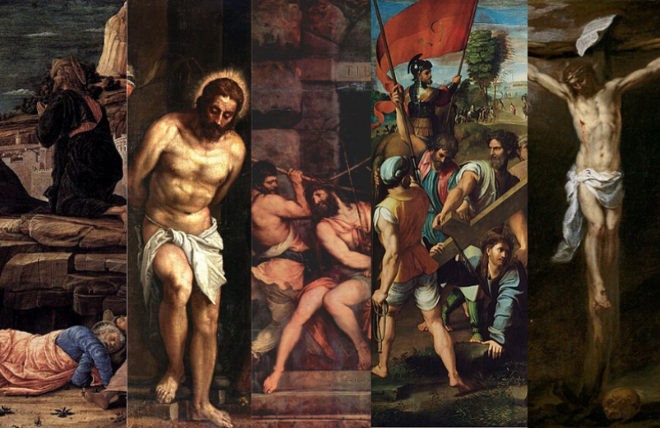 5 conmovedoras pinturas de la Pasión para rezar los misterios dolorosos
