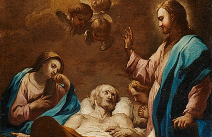 El asombroso relato de la muerte de san José junto a Jesús y María