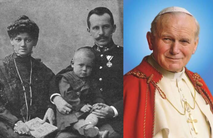 Karol Wojtyła, un niño que no debía nacer y llegó a ser Papa
