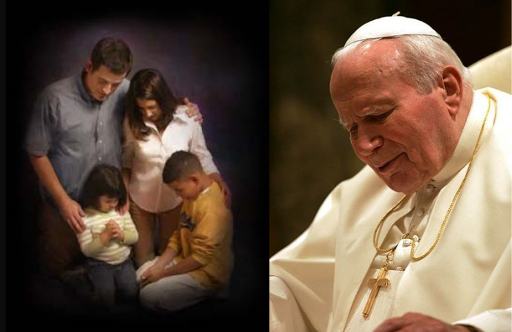 Bendice y protege a tu familia con esta oración a San Juan Pablo II