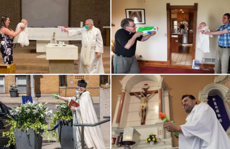 Párrocos con pistolas de agua: La crítica de un sacerdote