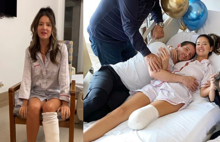 Ex miss Colombia agradece a Dios y a la Virgen tras sufrir amputación de un pie