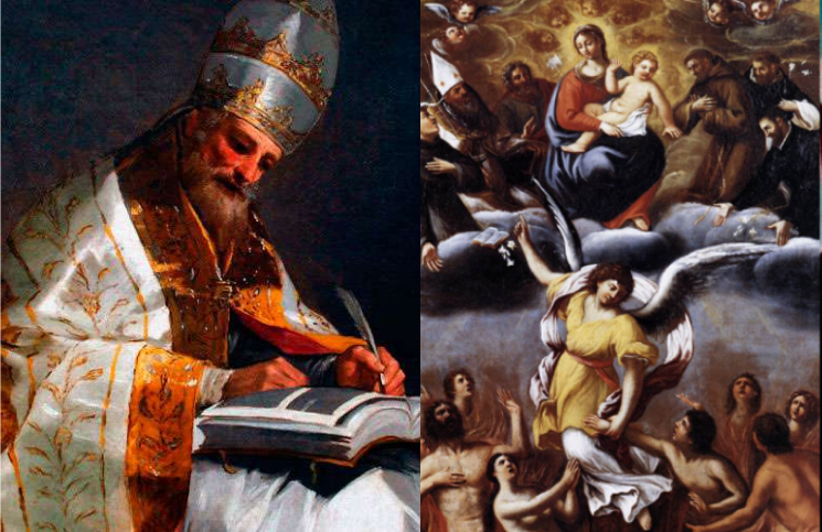 El asombroso suceso que convirtió a San Gregorio Magno en el "abogado del purgatorio"
