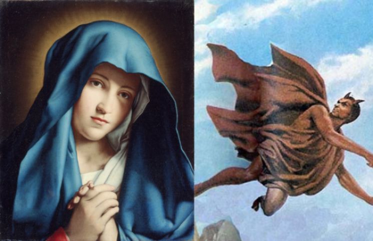 6 razones por las que el diablo huye ante el santísimo nombre de María