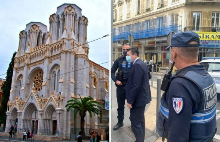 Ataque terrorista deja tres muertos en Basílica de Francia